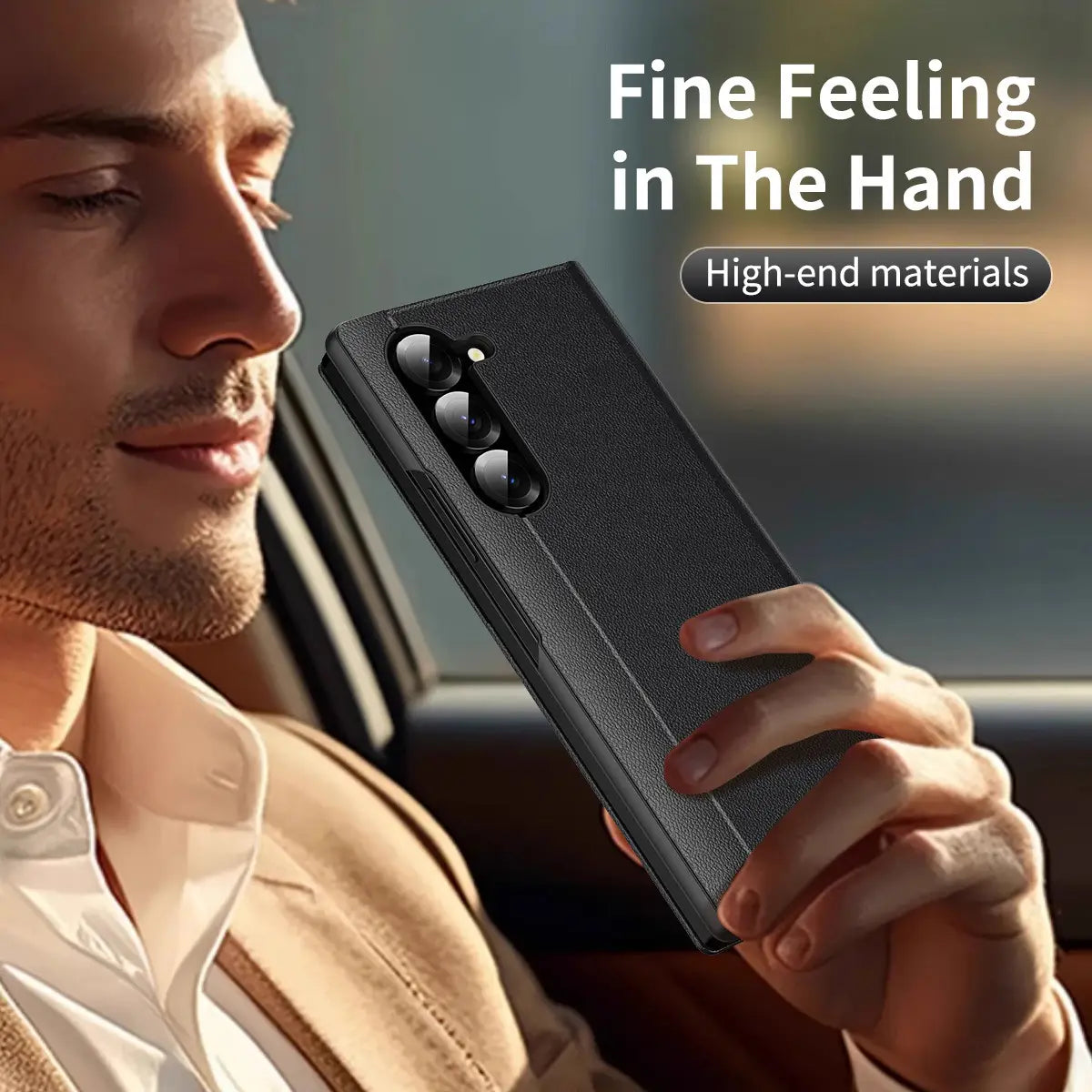 Galaxy Z Fold Series Smart View Wallet Flip Case